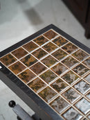 タイルトップサイドテーブル/マガジンラック <br>TAMAGAWA BASE - ヴィンテージ SHARK ATTACK