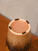 Scheurich "Lora" 523/18 <br>Fat Lava <br>陶瓷花瓶 <br>西德 <br>bob's box