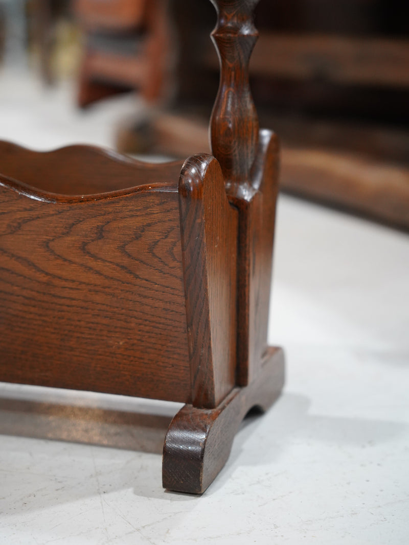 ウッド マガジンラック/サイドテーブル <br>大和店 - ヴィンテージ SHARK ATTACK