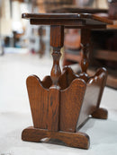 ウッド マガジンラック/サイドテーブル <br>大和店 - ヴィンテージ SHARK ATTACK