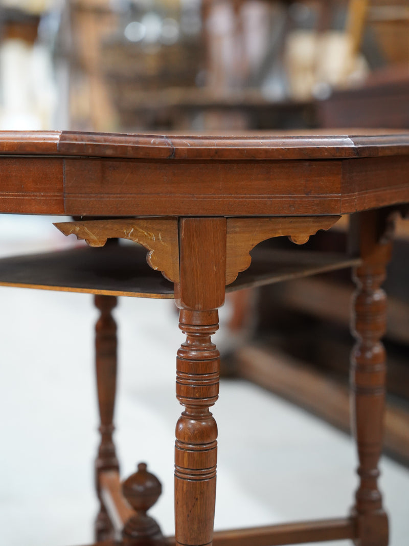 ウッド サイドテーブル <br>大和店 - ヴィンテージ SHARK ATTACK