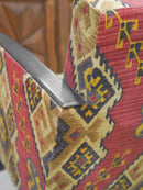 ヴィンテージ<br> ファブリック ラウンジチェア <br> 大和店