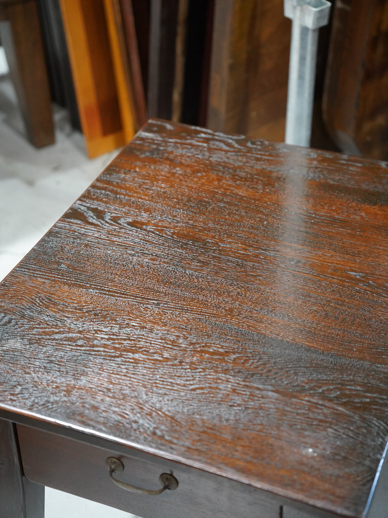 ウッド ローテーブル/サイドテーブル <br> 大和店 - ヴィンテージ SHARK ATTACK