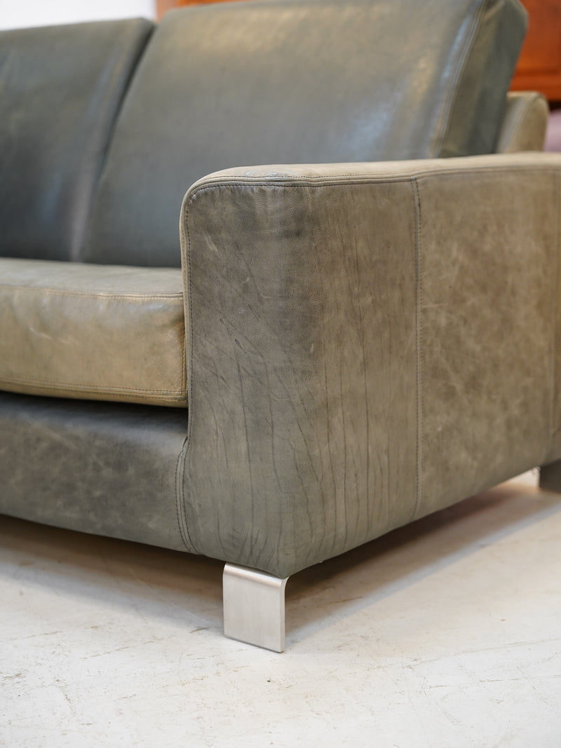 レザー 2シーターソファ <br> 大和店 - ヴィンテージ SHARK ATTACK