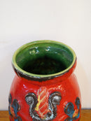 Bay Keramik , Bodo Mans <br>Fat Lava <br>セラミック フラワーベース <br>1960's-1970's , West Germany <br>大和店