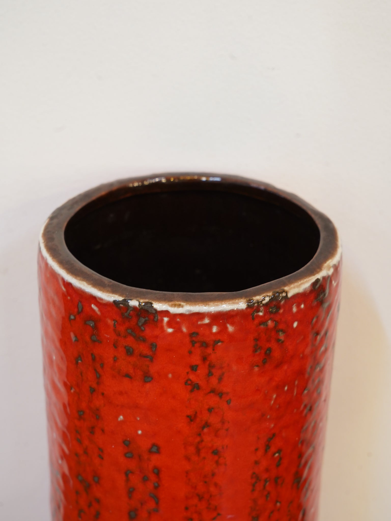 Fat Lava - セラミック フラワーベース - 1960's-1970's , West Germany - cerote antiques