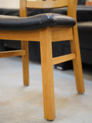 オークウッド レザー ダイニングチェア <br> Netherlands <br>大和店 - ヴィンテージ SHARK ATTACK