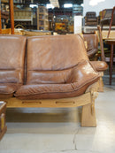 Maison Regain <br>レザー 2シーターソファ <br>1960's , France <br>大和店