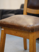 オークウッド レザー ダイニングチェア <br> 大和店 - ヴィンテージ SHARK ATTACK