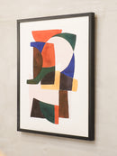 The Poster Club "Berit Mogensen Lopez"<br>「Building Blocks」40x50<br>Denmark <br>bob's box