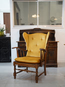 ウィングバックチェア <br> 大和店 - ヴィンテージ SHARK ATTACK