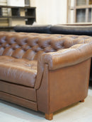 レザー 3シーターソファ<br> 大和店 - ヴィンテージ SHARK ATTACK