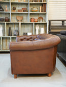 レザー 3シーターソファ<br> 大和店 - ヴィンテージ SHARK ATTACK