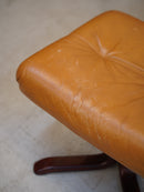 レザー リクライニングチェア オットマン付き<br> 大和店 - ヴィンテージ SHARK ATTACK