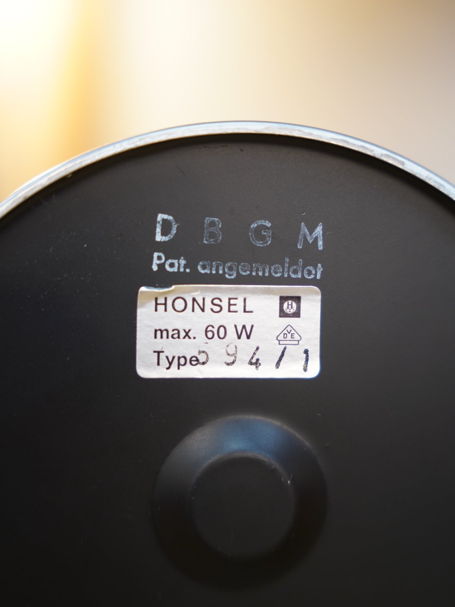 HONSEL - テーブルランプ - 1970's , Germany