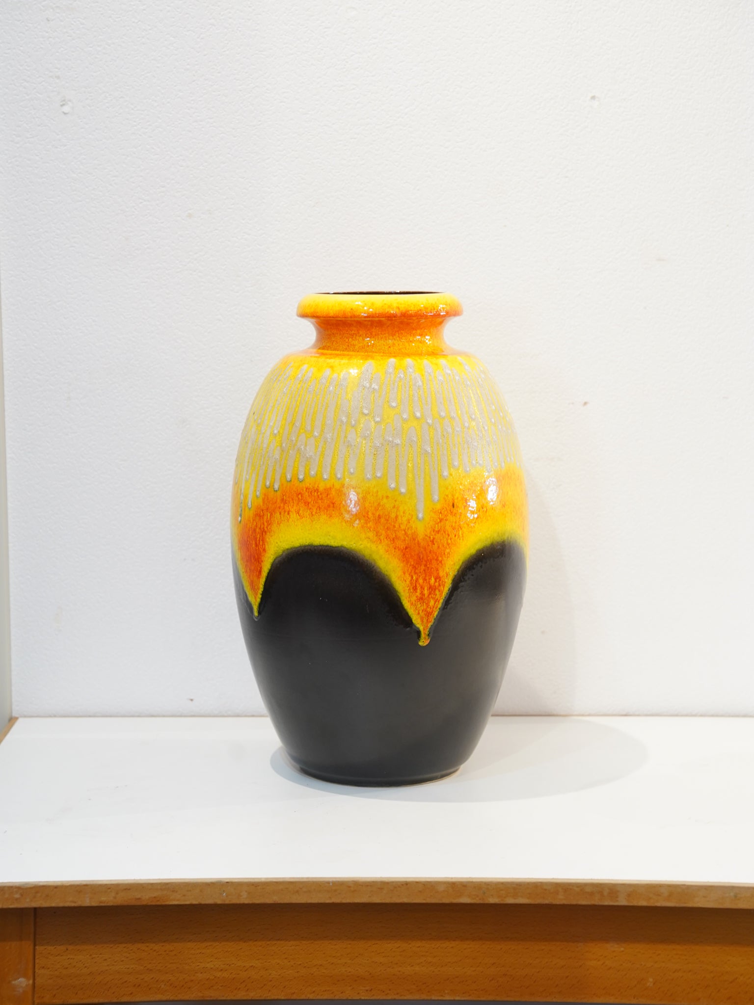 Bay Keramik 66/50 - Fat Lava - セラミック フラワーベース - 1960's-1970's , West Germany