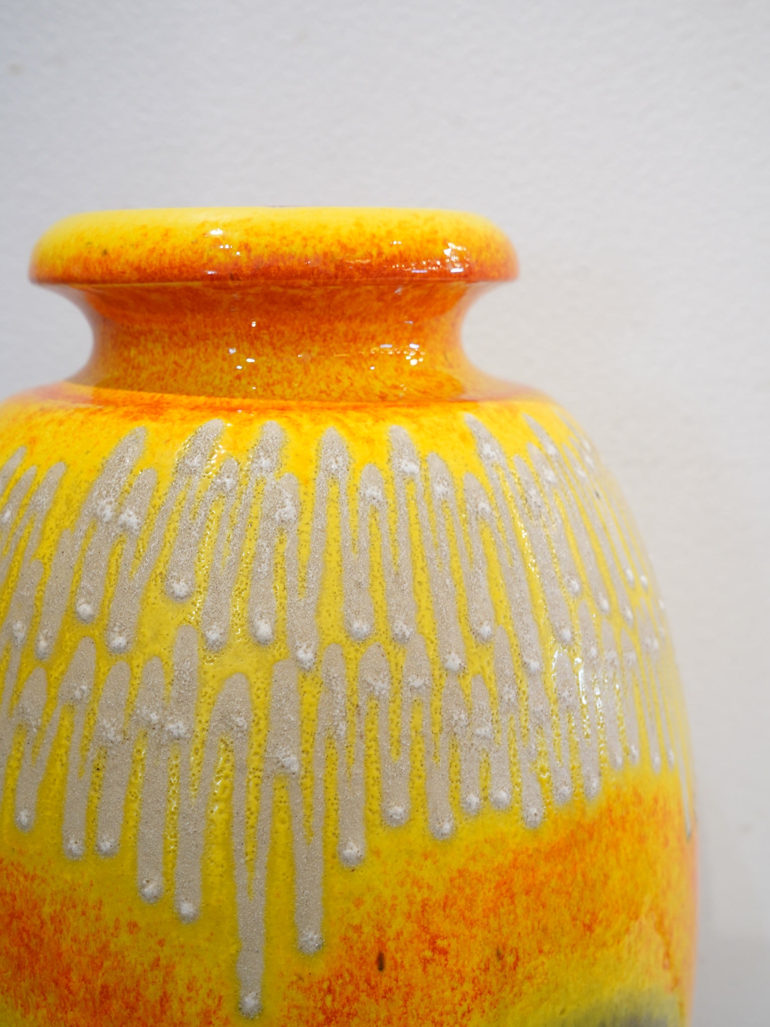 Bay Keramik 66/50 - Fat Lava - セラミック フラワーベース - 1960's-1970's , West Germany - cerote antiques