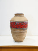 Carsten Tönnieshof 1249/46 <br>Fat Lava <br>セラミック フラワーベース <br>1960's-1970's , West Germany <br>大和店