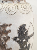 Scheurich 553/52 <br>Fat Lava <br>セラミック フラワーベース <br>1960's-1970's , West Germany <br>大和店