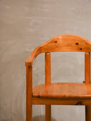 Hirtshals Savvaerk社 , Rainer Daumiller <br>パインウッド ダイニングチェア <br>1980's,Denmark<br>bob's box - ヴィンテージ SHARK ATTACK