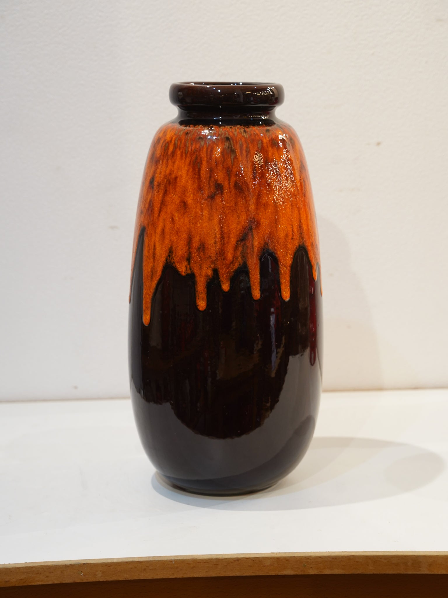 Scheurich 284/47 - Fat Lava - セラミック フラワーベース - 1970's , West Germany