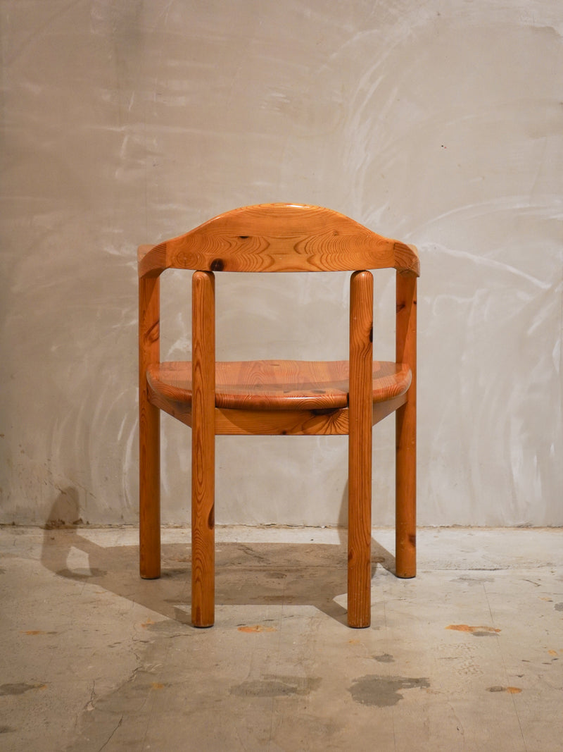 Hirtshals Savvaerk社 , Rainer Daumiller <br>パインウッド ダイニングチェア <br>1980's,Denmark<br>bob's box - ヴィンテージ SHARK ATTACK