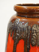 Scheurich 284/53 <br>Fat Lava <br>セラミック フラワーベース <br>1960's-1970's , West Germany <br>大和店