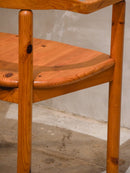 Hirtshals Savvaerk社 , Rainer Daumiller <br>パインウッド ダイニングチェア <br>1980's,Denmark<br>bob's box - ヴィンテージ SHARK ATTACK