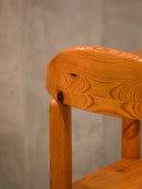 Hirtshals Savvaerk社 , Rainer Daumiller <br>パインウッド ダイニングチェア <br>1980's,Denmark<br>bob's box - ヴィンテージ SHARK ATTACK