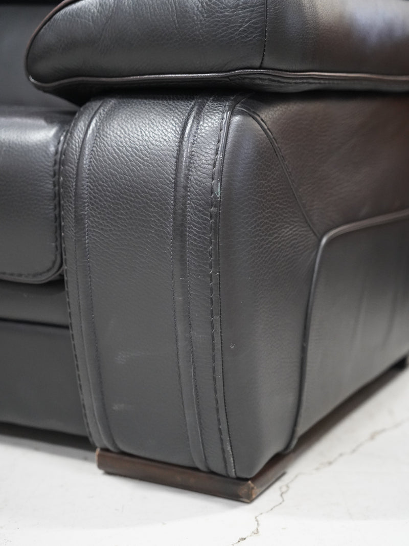 レザー 3シーターソファ <br> 大和店