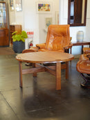 チークウッド ラウンドコーヒーテーブル <br> 大和店