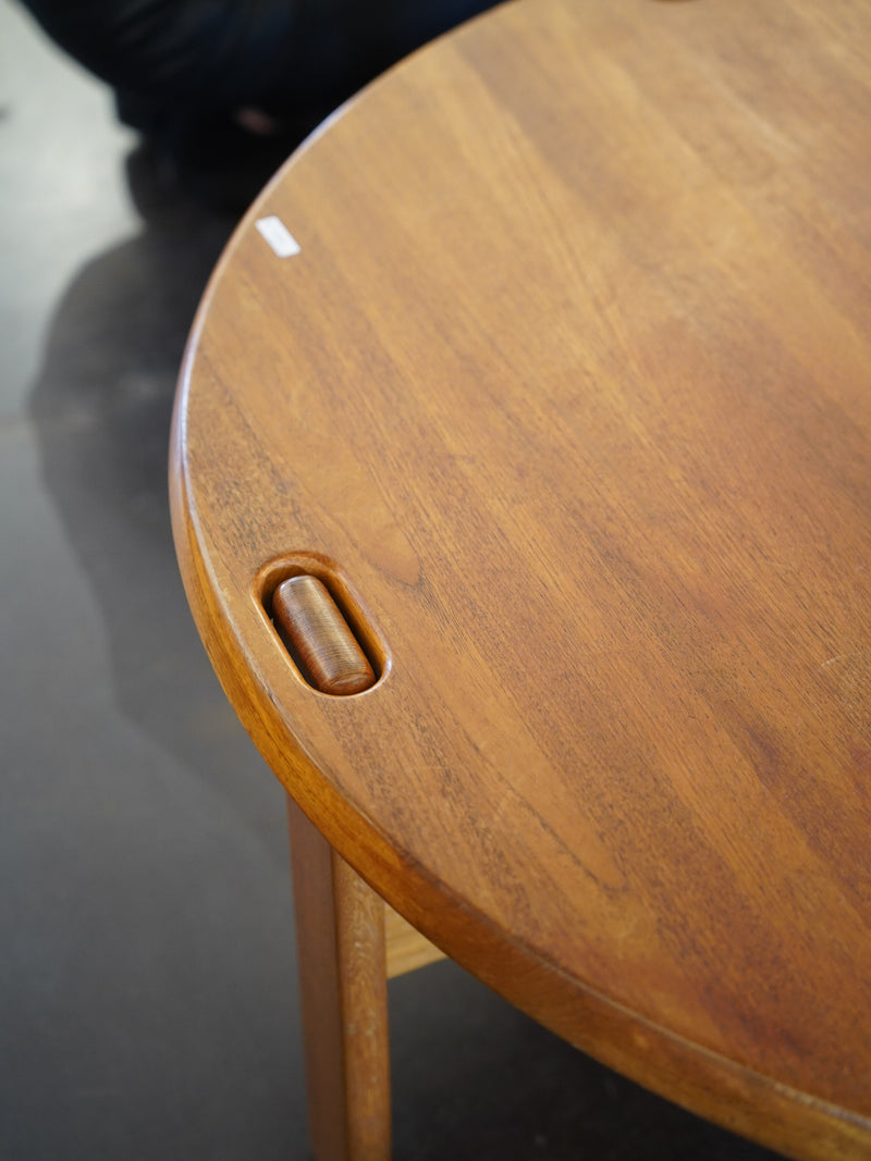 チークウッド ラウンドコーヒーテーブル <br> 大和店