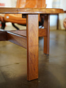 チークウッド ラウンドコーヒーテーブル <br> 大和店