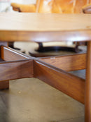 チークウッド ラウンドコーヒーテーブル <br> 大和店