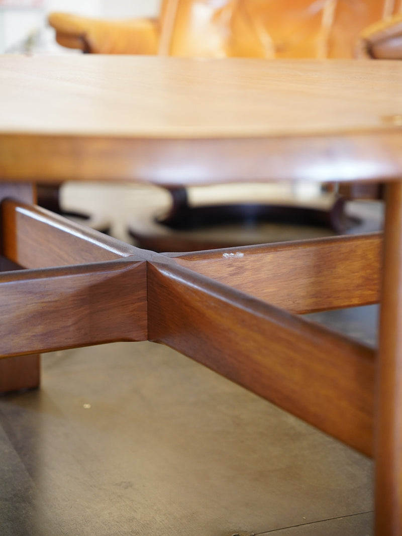 チークウッド ラウンドコーヒーテーブル <br> 大和店