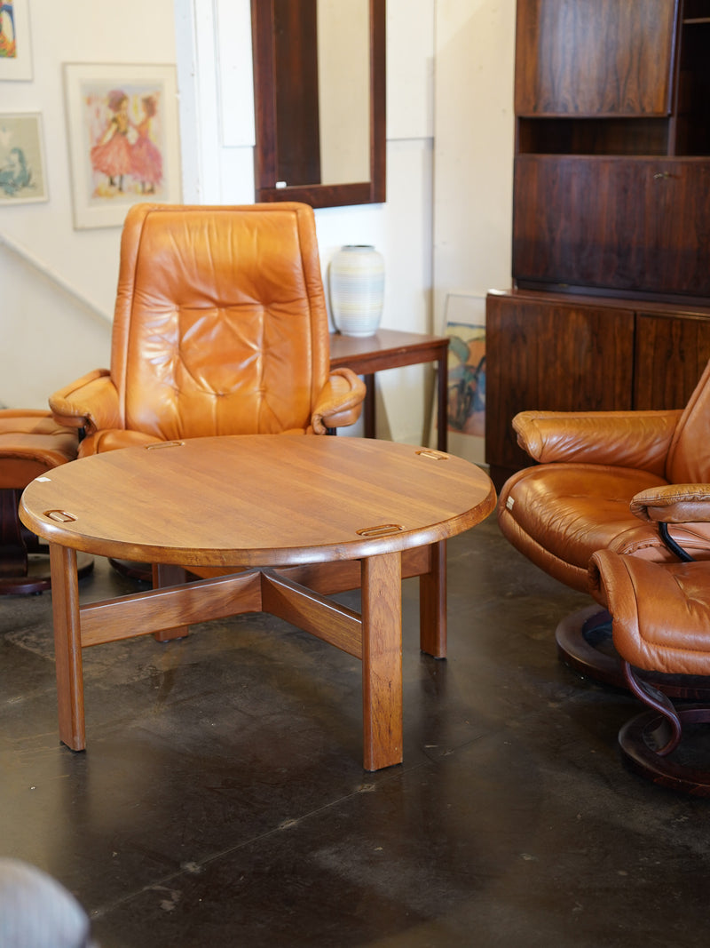 EKORNES <br> レザー リクライニングチェア オットマン付き <br> Norway <br> 大和店