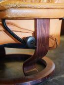 EKORNES <br> レザー リクライニングチェア オットマン付き <br> Norway <br> 大和店