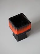 Fat Lava <br>セラミック フラワーベース <br>W Germany <br>bob's box - ヴィンテージ SHARK ATTACK