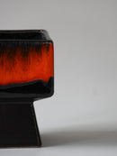 Fat Lava <br>セラミック フラワーベース <br>W Germany <br>bob's box - ヴィンテージ SHARK ATTACK