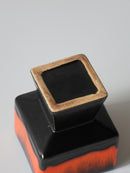 Fat Lava <br>セラミック フラワーベース <br>W Germany <br>bob's box - ヴィンテージ SHARK ATTACK