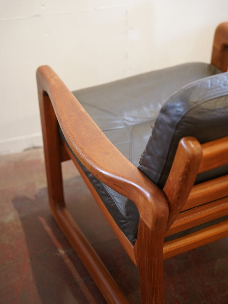 Holstebro Møbelfabrik <br> 1シーターレザーソファ <br> Denmark , 1960's  <br> 大和店 <br> 大和店