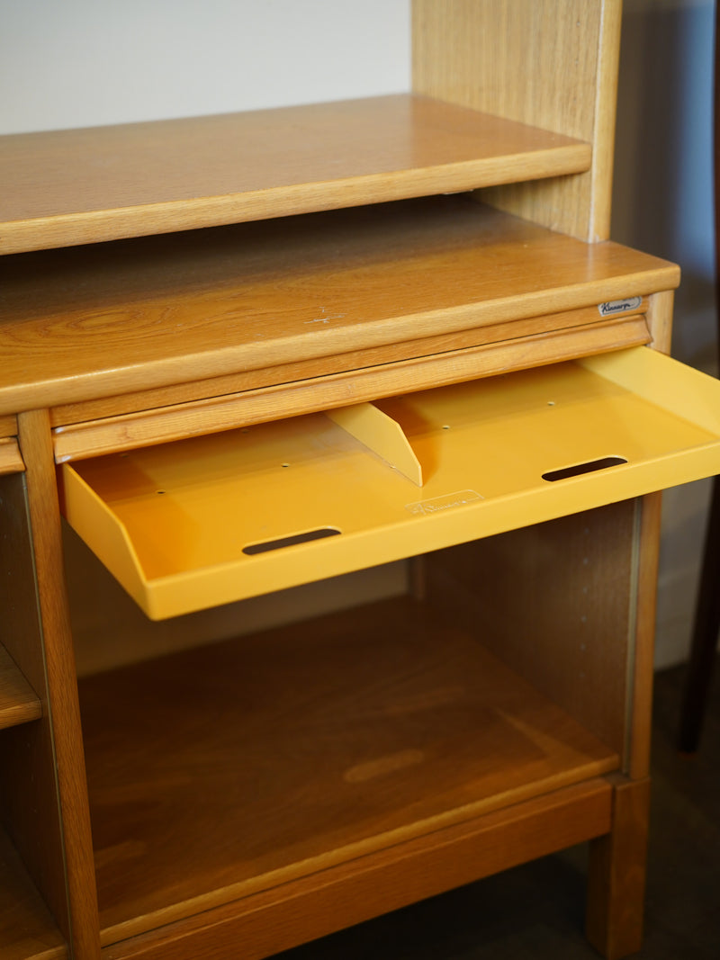 Kinnarps <br> オークウッド シェルフユニット <br> Sweden , 1970’s <br> cerote antiques