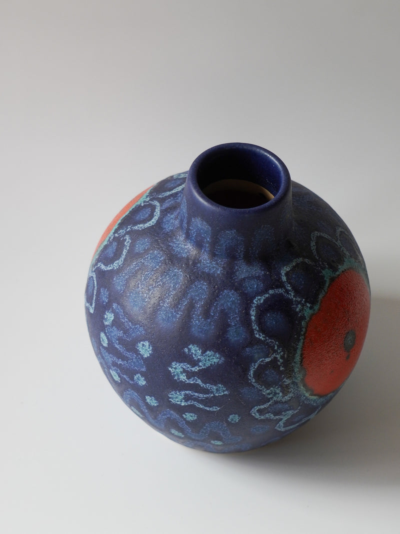 Silberdistel <br>セラミック フラワーベース <br>W Germany<br>bob's box - ヴィンテージ SHARK ATTACK