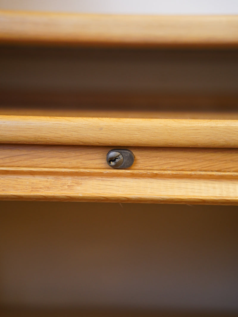 Kinnarps <br> オークウッド シェルフユニット <br> Sweden , 1970’s <br> cerote antiques