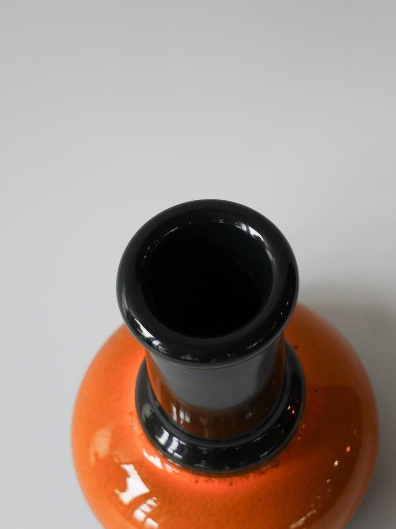 Hutschenreuther社 , Renée Neue <br>セラミック フラワーベース <br>1970's , W Germany<br>bob's box - ヴィンテージ SHARK ATTACK