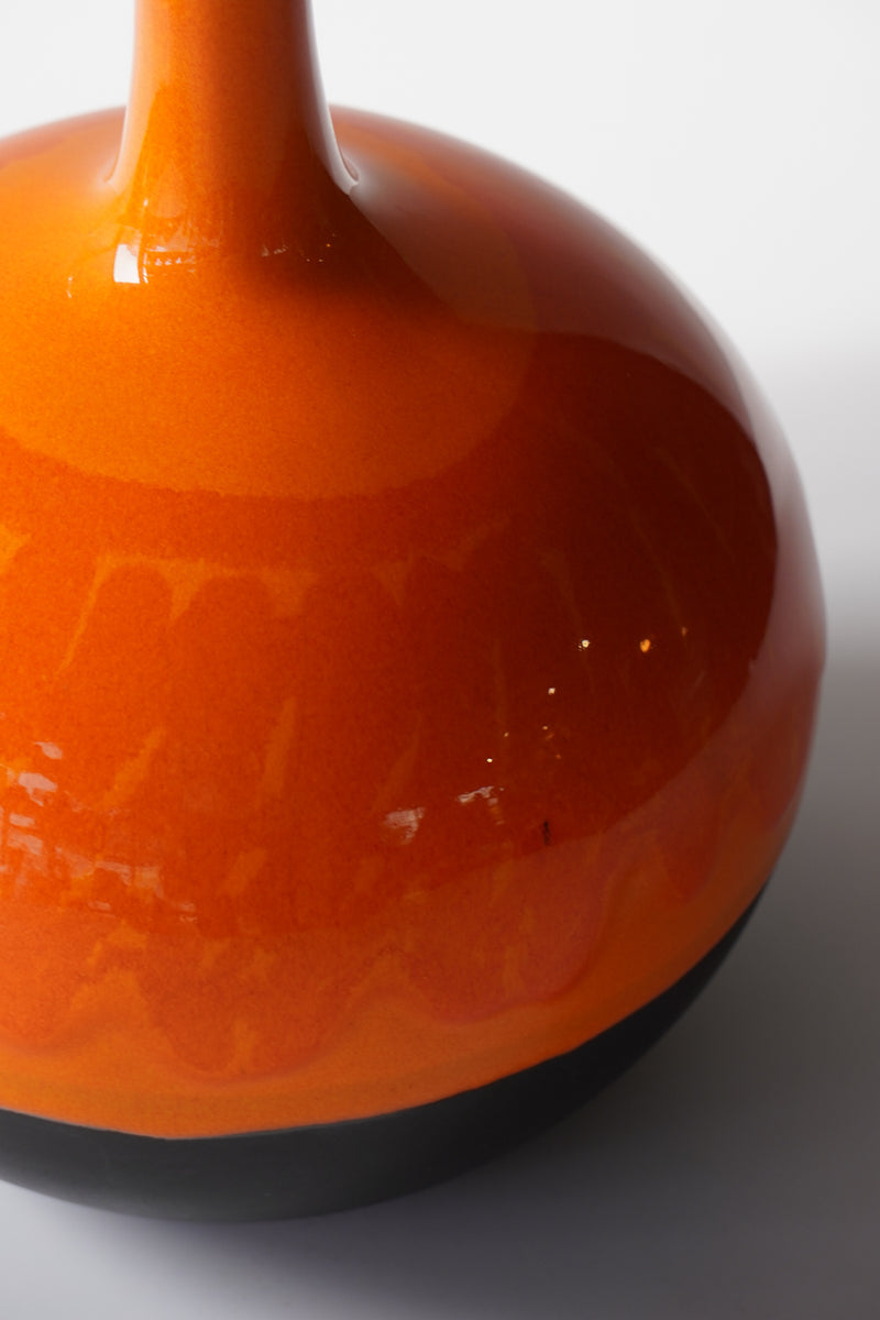 Hutschenreuther Renée Neue <br>Fat Lava <br>セラミック フラワーベース <br>1970's West Germany <br>bob's box - ヴィンテージ SHARK ATTACK