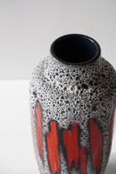 Scheurich LORA 517/30 <br>Fat Lava <br>セラミック フラワーベース <br>West Germany <br>bob's box - ヴィンテージ SHARK ATTACK