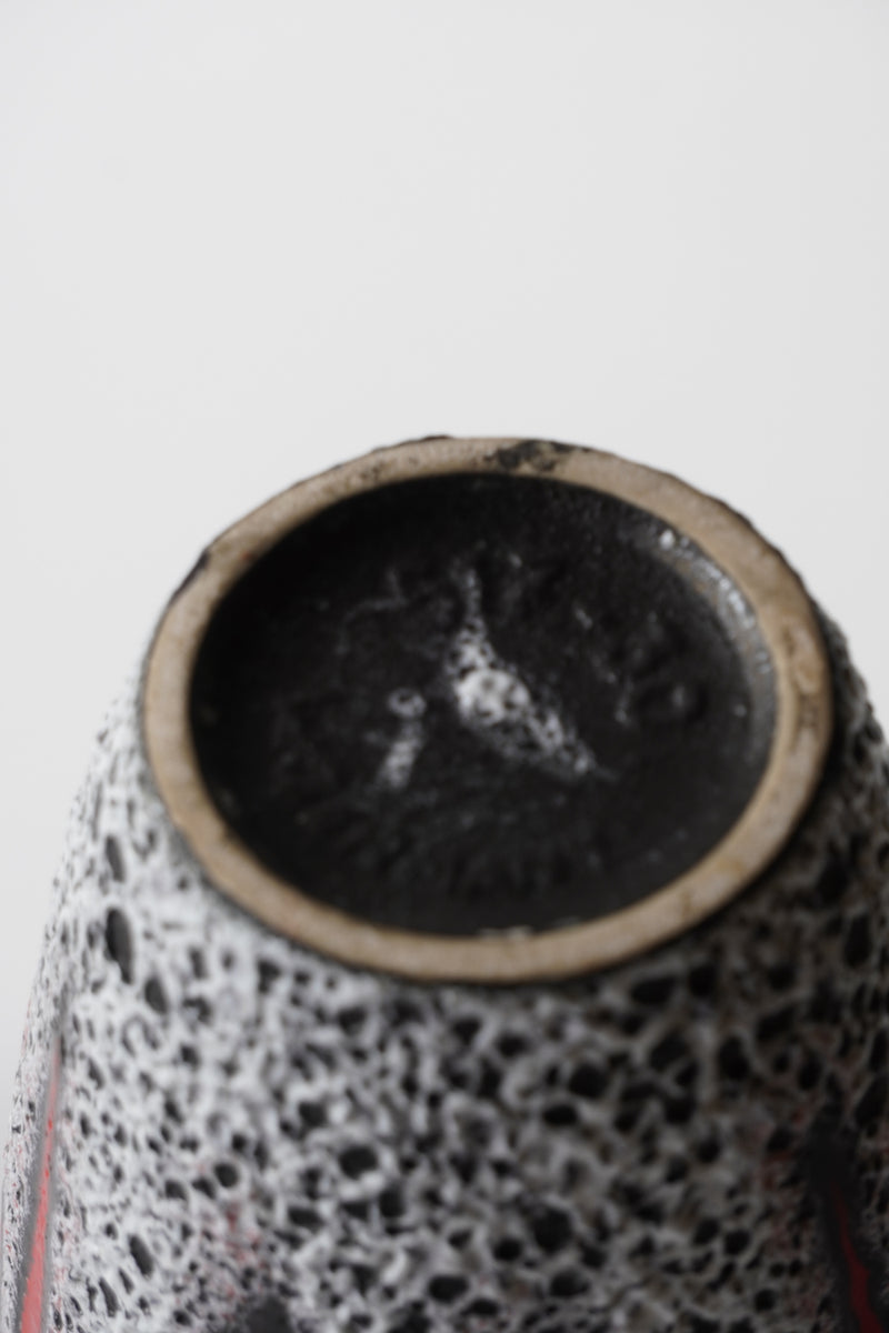 Scheurich LORA 517/30 <br>Fat Lava <br>セラミック フラワーベース <br>West Germany <br>bob's box - ヴィンテージ SHARK ATTACK