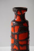 Scheurich 200/28 <br>Fat Lava <br>セラミック フラワーベース <br>West Germany <br>bob's box - ヴィンテージ SHARK ATTACK