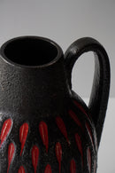 Scheurich 279/38<br>Fat Lava <br>セラミック フラワーベース <br> West Germany <br>bob's box - ヴィンテージ SHARK ATTACK